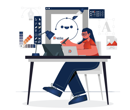 Take your graphic design game to the next level, contact us!