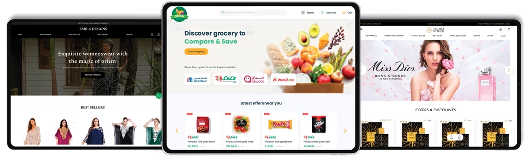 custom e-commerce development