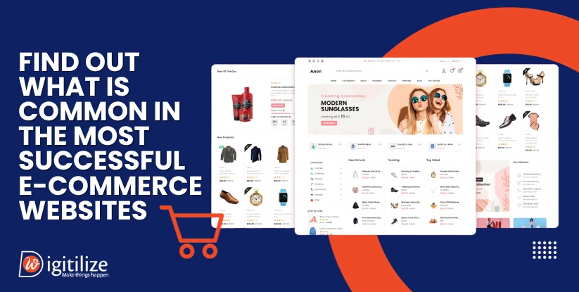 Find out what is common in the most successful e-commerce websites