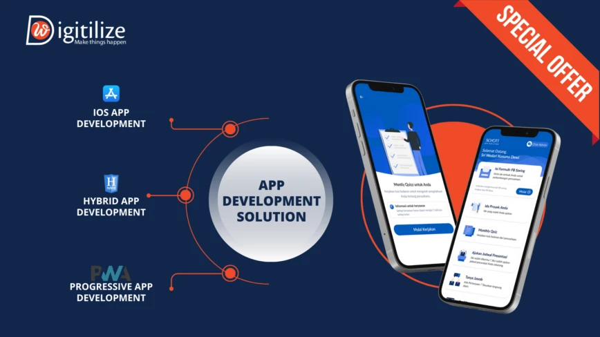 Affordable App Development Solutions by DigitilizeWeb