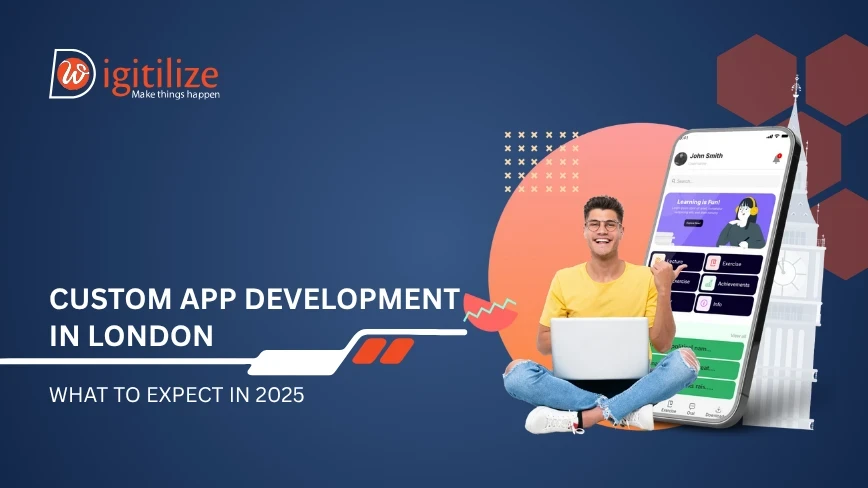 Custom App Development in London_ What to Expect in 2025 | DigitilizeWeb