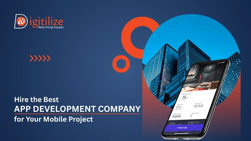 Best App Development Company | DigitilizeWeb